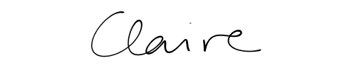 Claire signature